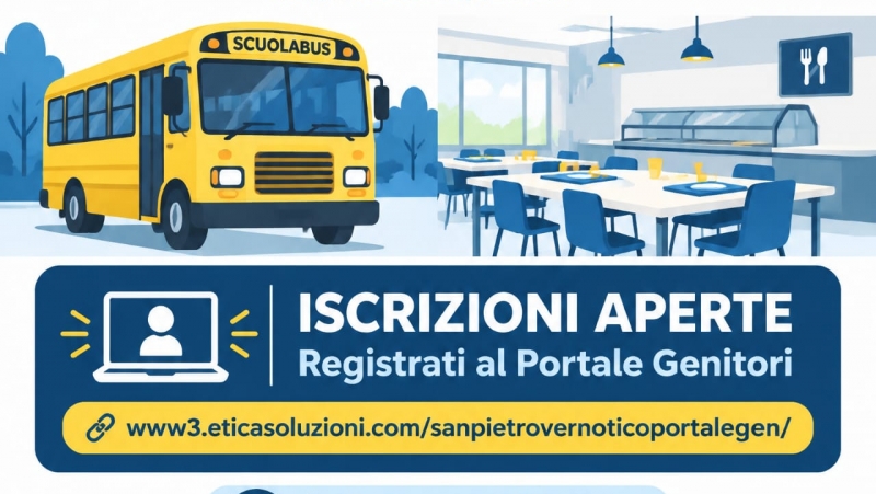 Notizia Studio Amica - Servizio Mensa e Trasporto Scolastico A.S. 2026/2027