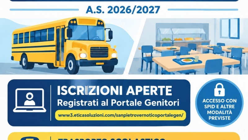 Notizia Studio Amica - Trasporto Scolastico A.S. 2026/2027: Partenza fissata per il 23 settembre